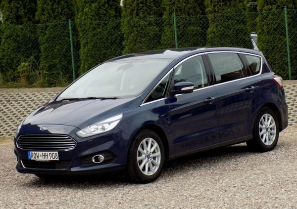 Ford S-Max cena 62999 przebieg: 216000, rok produkcji 2017 z Zielona Góra małe 667